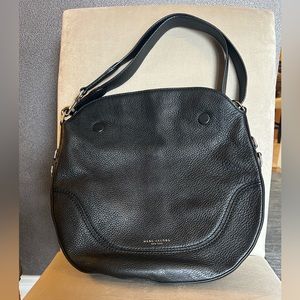 Marc Jacobs Black Leather Large Hobo Bag (NWT)